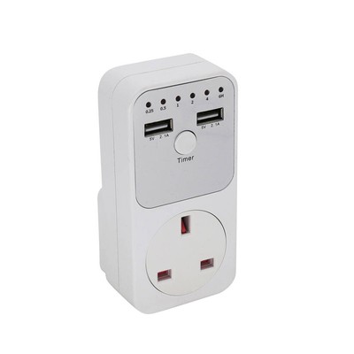 Electronic Socket EU Plug Timer Control Programmable Timing Outlet Converter XY