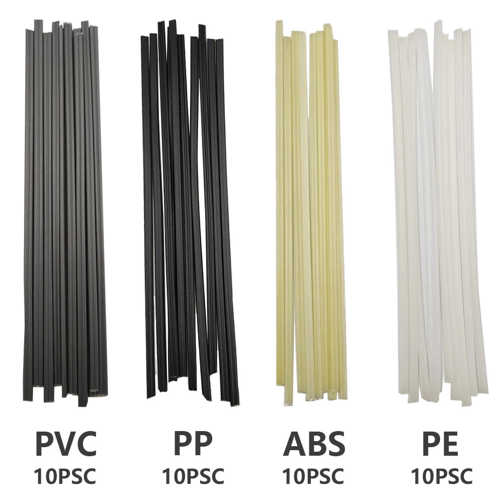 40pcs 20cm Welding Rods Plastic Welding Strips PP/PVC/PE/ABS Soldering