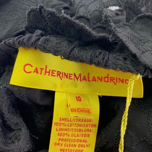 Catherine Malandrino Black Lace Cutout Dress - Picture 9 of 11