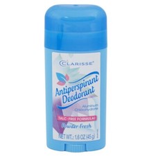Clarisse Antiperspirant Deodorant Talc Free Cherry Blossom 1.6oz/45gm