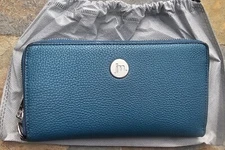 Jessica Moore Teal Wallet Wristlet  NWOT