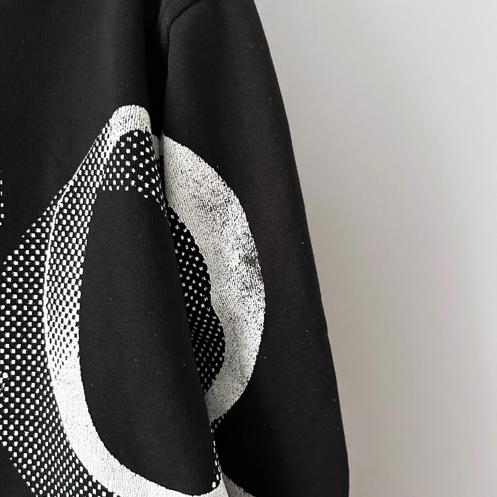 felpa con cappuccio logo mcq alexander mcqueen