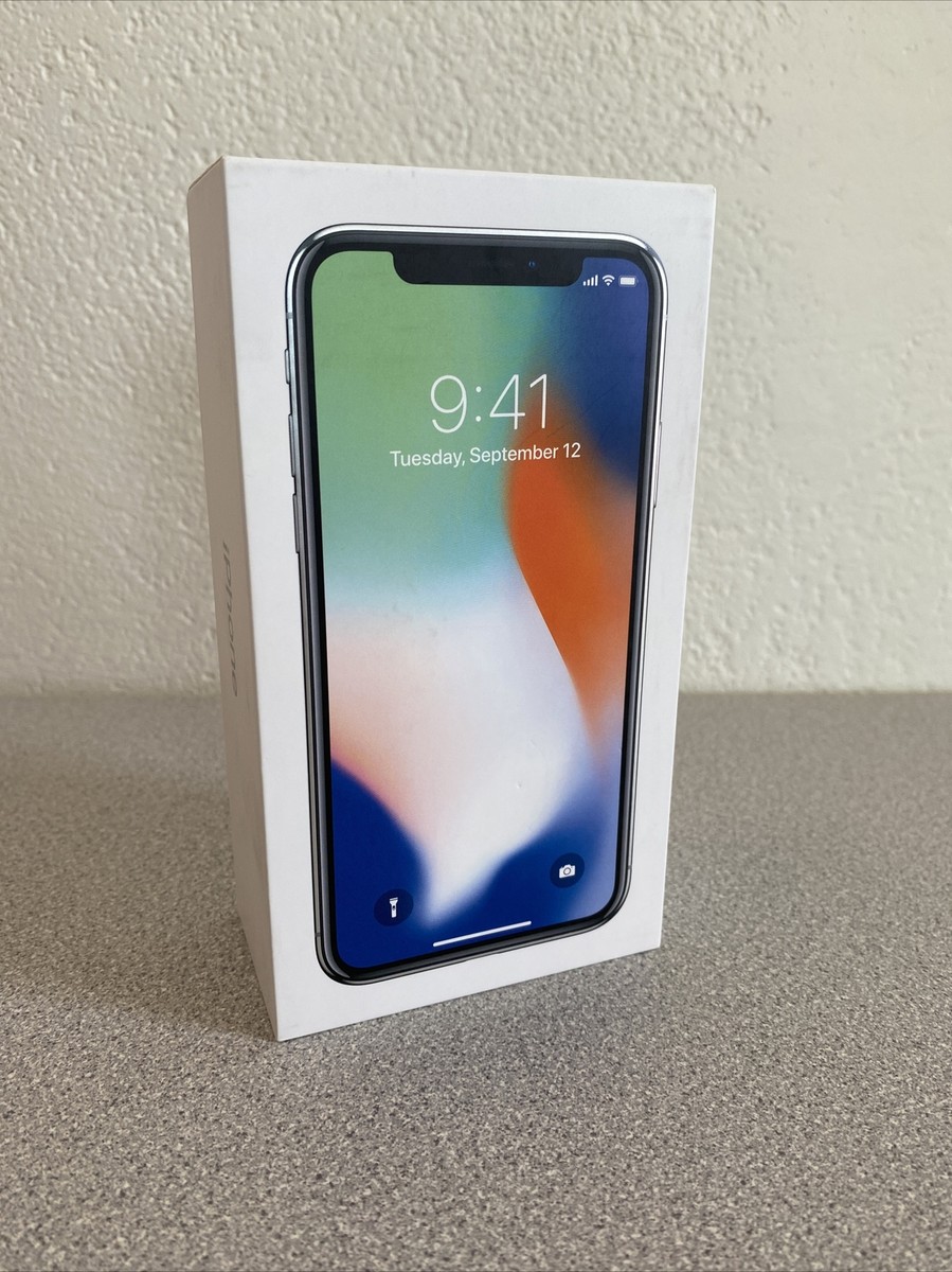 Authentic Replacement Apple iPhone X 10 64GB - EMPTY BOX for