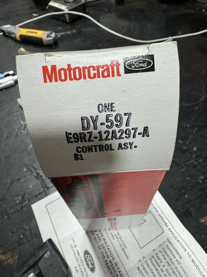 Ignition Module Motorcraft DY597 Ford NOS OEM E9RZ-12A297-A E9RF-12A297-AA - Image 4 of 4