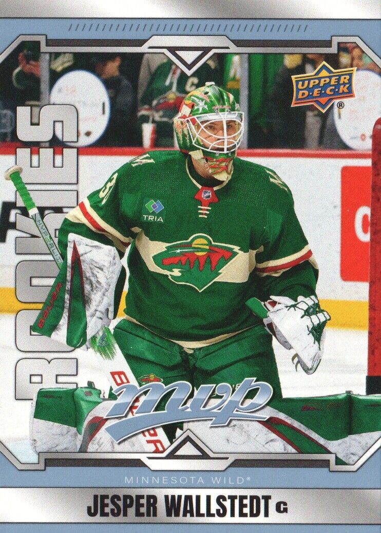 UPPER DECK NHLカード TRILOGY VICTOR SODERSTROM COYOTES 09/25 #143 送料無料 中古 IT2 2024-25 Upper Deck MVP Hockey #237 Jesper Wallstedt SP RC | eBay