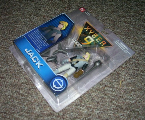 XYBER 9 New Dawn Jack Bandai 4" Action Figure 1999 release - Picture 3 of 4