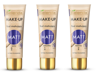 Bielenda Make Up Academie Matting Foundation Light Natural Beige 30g