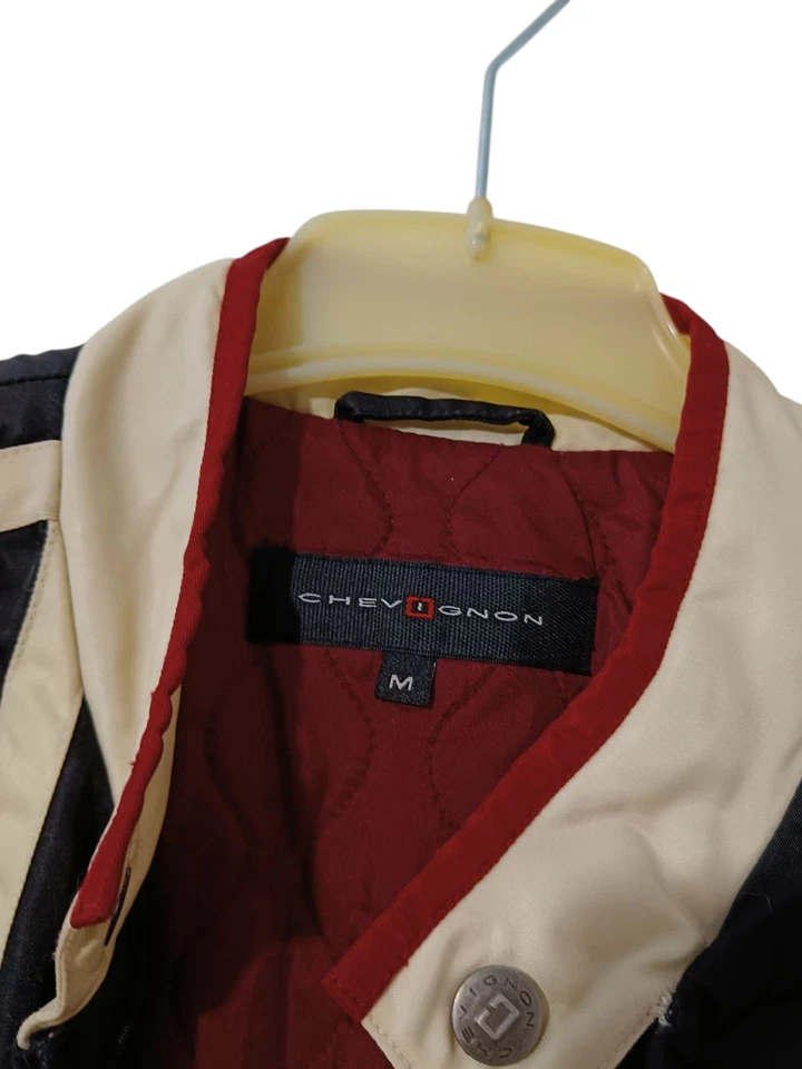 CHEVIGNON Vintage Herren Biker Jacke Gr. S / M Barrona Seven Road Asphalt Rider - Bild 4 von 4