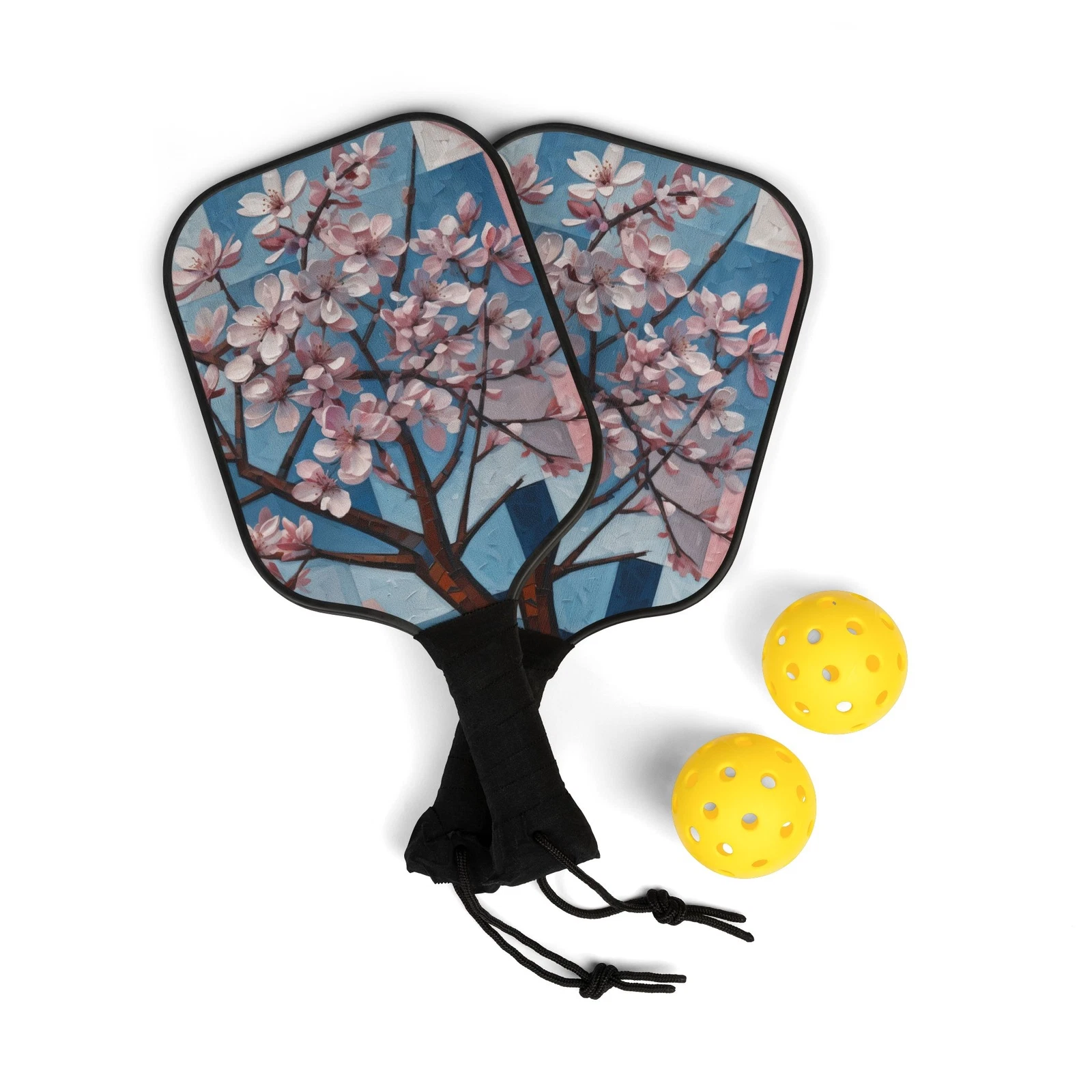 Cherry Blossom Artist Inspired Pickleball Kit