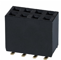 Pack of 5  NPPC042KFMS-RC  Header Connector 8 Position 0.100'' (2.54mm) Surfac...