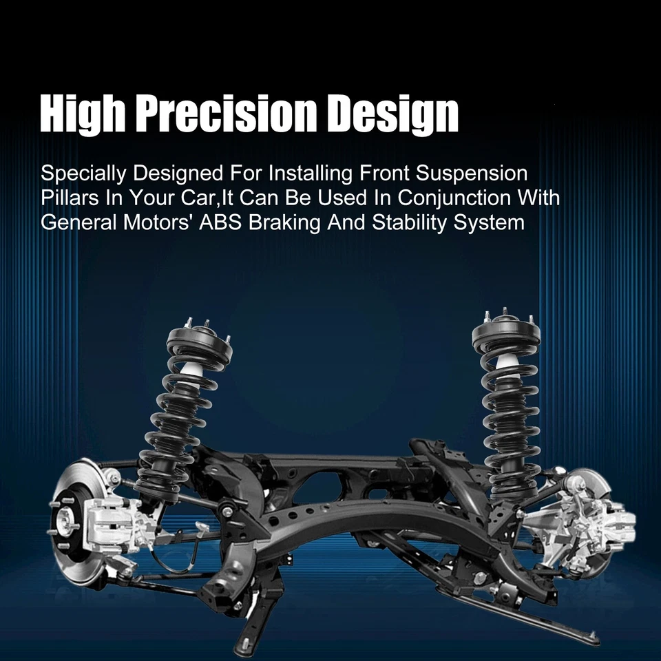 2 amortiguadores delanteros para Ford F-150 2004-2008 Lincoln Mark LT 2006-2008 - Image 4 of 4