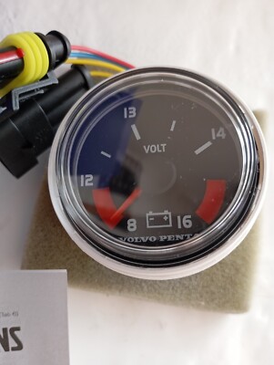Volvo Penta Voltmeter Messgerät 12 Volt