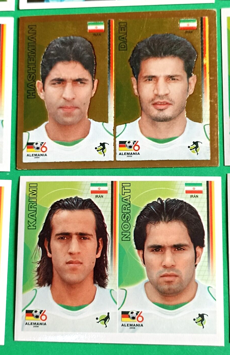 2006 Navarrete Germany World Cup FIFA VARIANT - E15 IRAN SOCCER TEAM Full