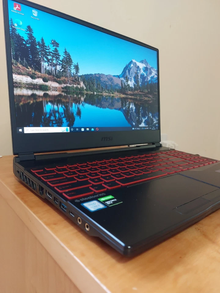 MSI GL65 15.6"(512GB SSD M.2, Intel Core i5-9300H,2.4GHz, 8GB RAM) Gaming laptop - Image 2 of 4