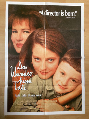 Filmposter * Kinoplakat * A1 * Das Wunderkind Tate * 1992 * Jodie Foster