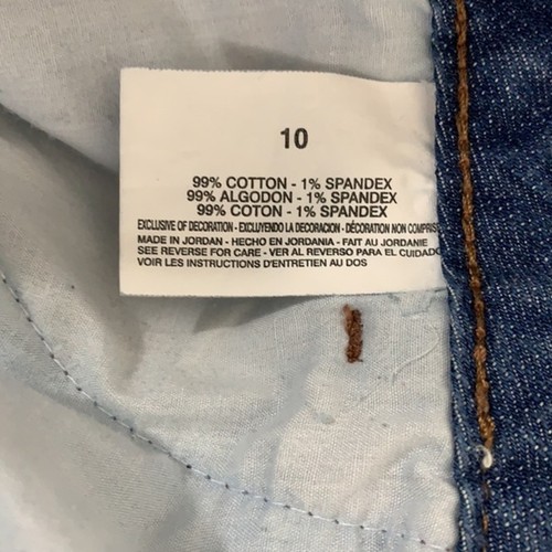 Code Bleu Blue Cropped & Ankle Women's Jean Pants Size 10 - Picture 10 of 11