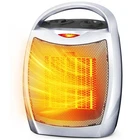 Electactic Portable Ceramic Space Heater 6.85”L x 5.47W” x 9.65”H, Silver 