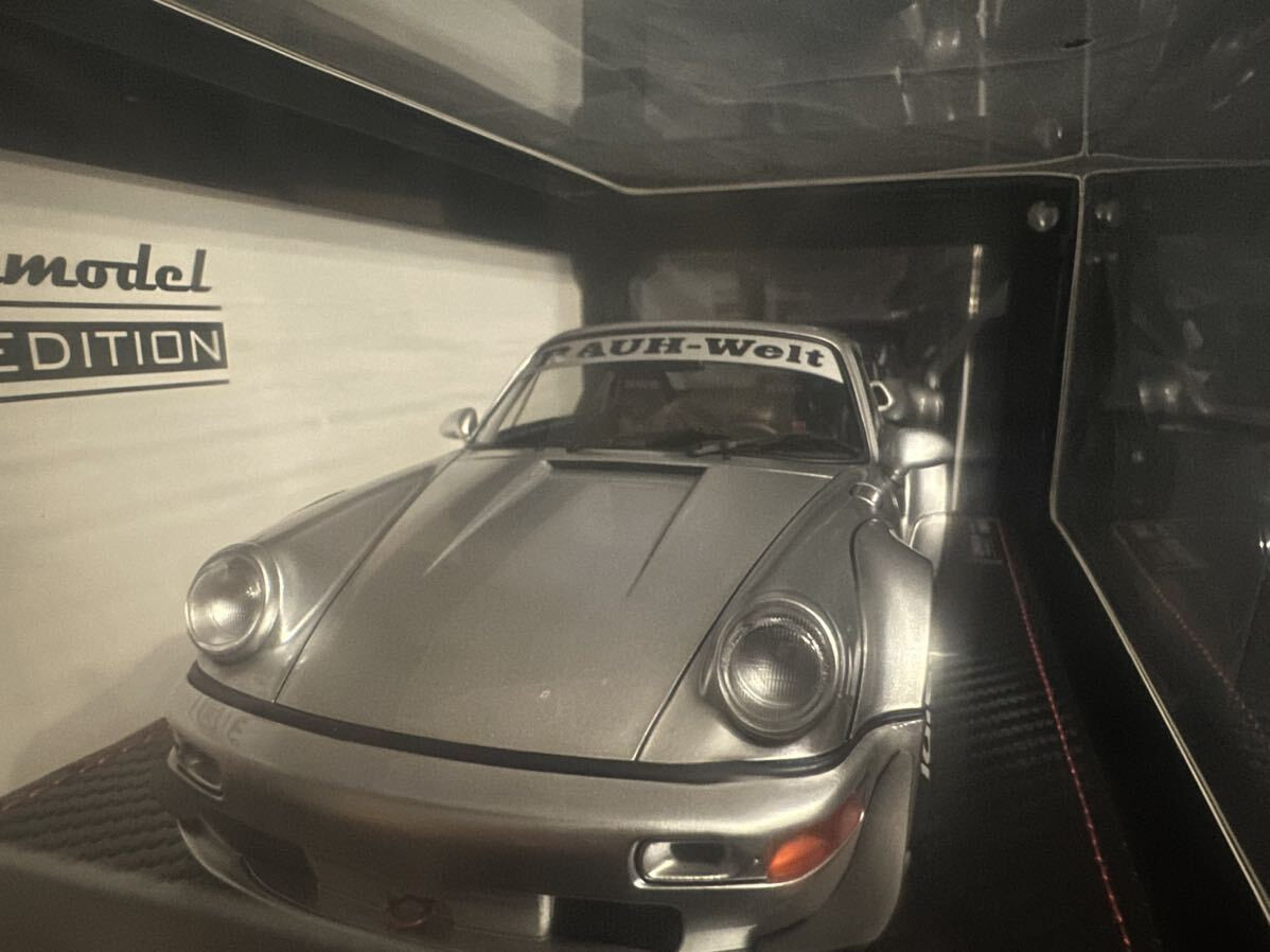 1/18 ignition model Porsche IG2467 RWB 964 Silver w/ Engine 1/18 ignition model Porsche IG2467 RWB 964 Silver w/ Engine