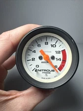 2-1/16” Auto Meter Nitrous Pressure Gauge 0-1600 Psi Stepper Motor Phantom 5774