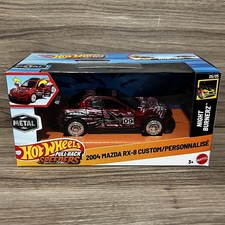 Hot Wheels Pull-back Speeders 2004 Mazda Rx-8 Custom 143 Die-cast Hot Wheels Pull-back Speeders 2004 Mazda Rx-8 Custom 143 Die-cast