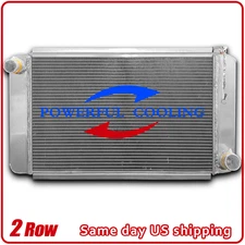 Full Aluminum Race Pro Radiator Fit 28 x 16 Chevy / GM 3-Row High-Performance
