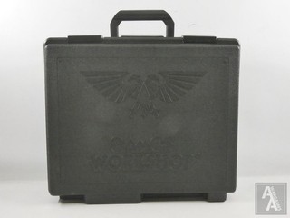 (ZD04) Citadel Black Figure Case With Foams Small Case 40k Sigmar Warhammer