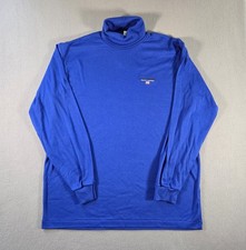 Vintage Polo Sport Shirt Mens XL Blue Turtleneck Ralph Lauren NEW Made in USA