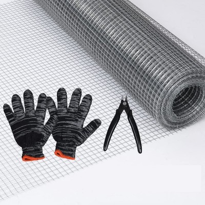Nagergewebe, verzinktes Draht Metallgewebe Beschlaggewebe geschweißt Rolle 6 m x 20 cm 