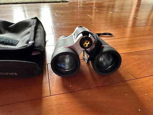 Bushnell Binoculars 4x30 Compact Powerview Insta Focus W Strap & Case - Picture 2 of 3