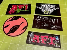 AFI - A Fire Inside - Despair Faction - Set of 5 Stickers