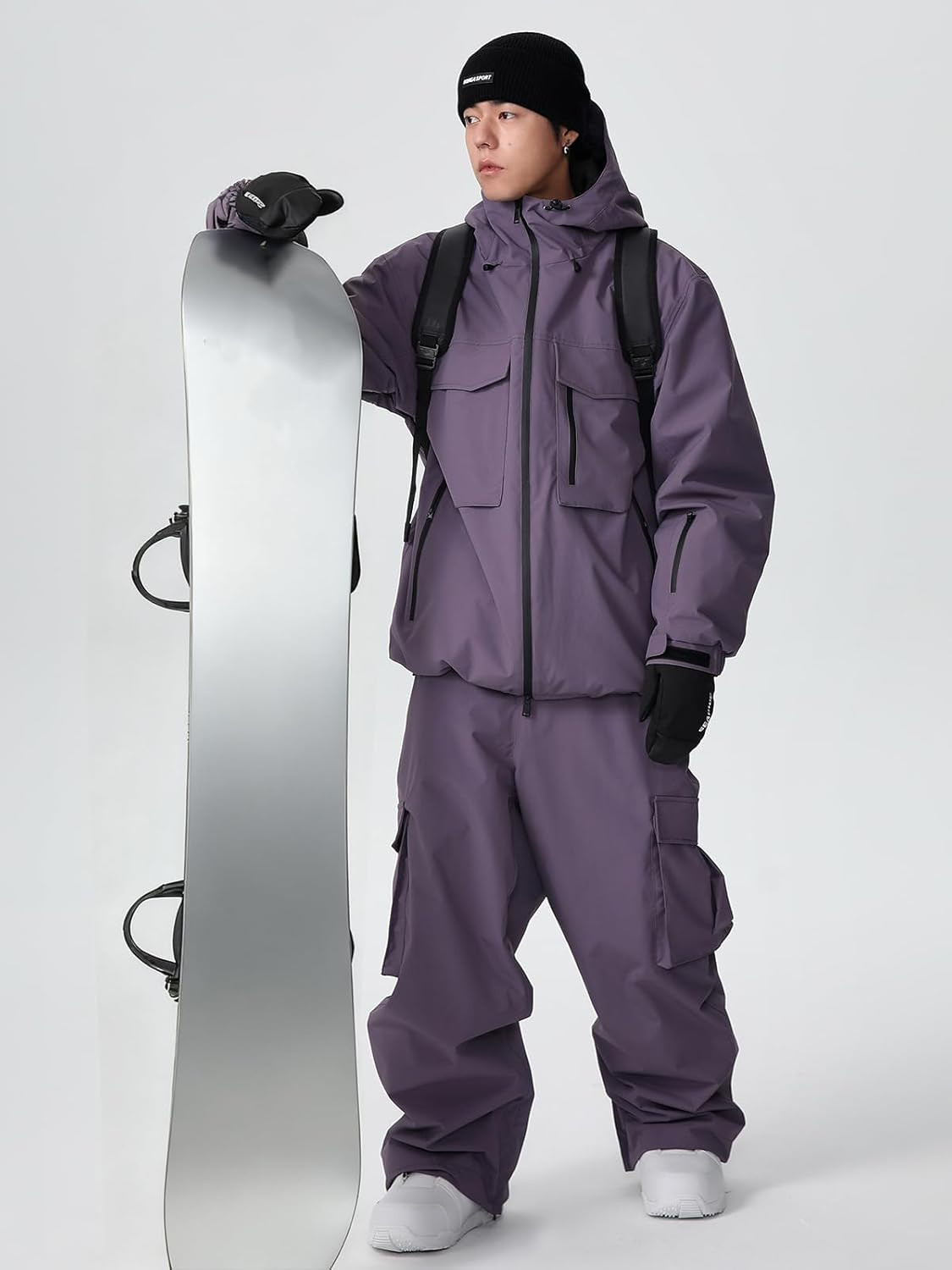 Women'S Snow Snowboard Suits Baggy Men'S Ski Jacket and Pants Set Insulated Snow
