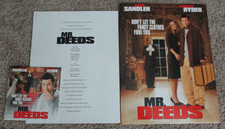 ADAM SANDLER Mr. Deeds Digital Press Kit CD-Rom with images, notes, folder, more
