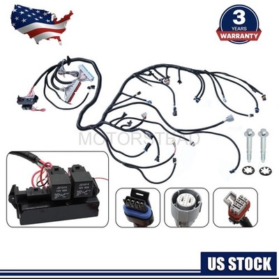 LS1-4L60E Wiring Harness Stand Alone For 1999-2006 LS SWAPS DBC 4.8 5.3 6.0