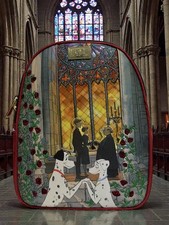 Disney 101 Dalmatians Cathedral Mini Backpack NWT Non Loungefly 