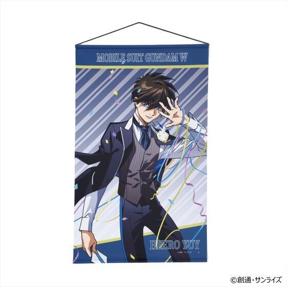 PSL Gundam GWX Anniversary Illustration Tapestry Heero Yuy Premium