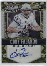 2015 Panini Prizm Collegiate Draft Picks Camo 151/199 Cody Fajardo #167 Auto 7gk
