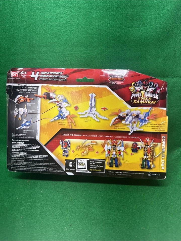 Samurai Red Ranger Power Rangers Super Samurai ~ Scorpion Creature w/ Villain Deker ~ New ...