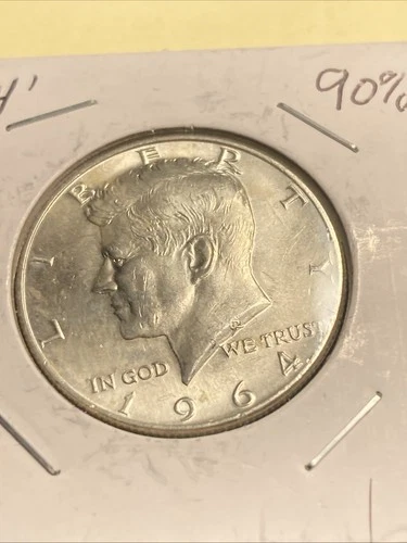 90% Silver 1964 JFK Kennedy Half Dollar Uncirculated