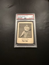 1923 WG7 Walter Mails Walter Johnson Card Game PSA 1.5 FR