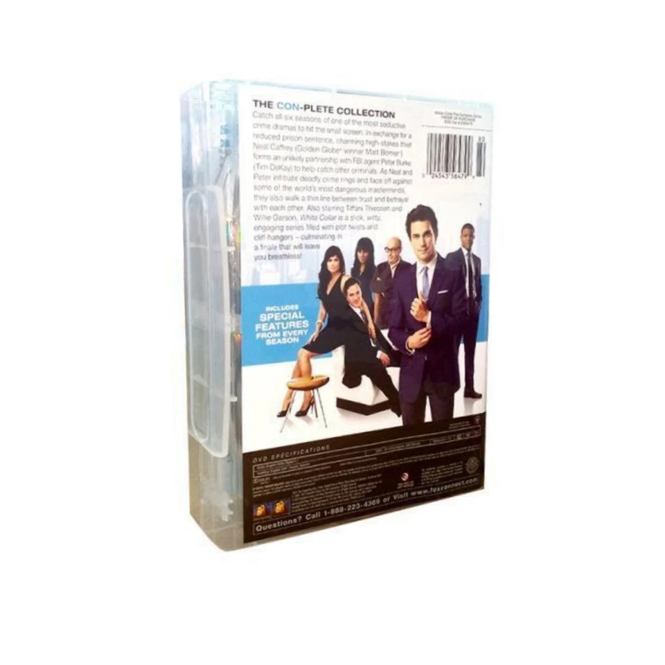 White Collar: The Complete TV Series Seasons 1-6 (DVD , 22-Disc Box Set) Foto 2 de 2