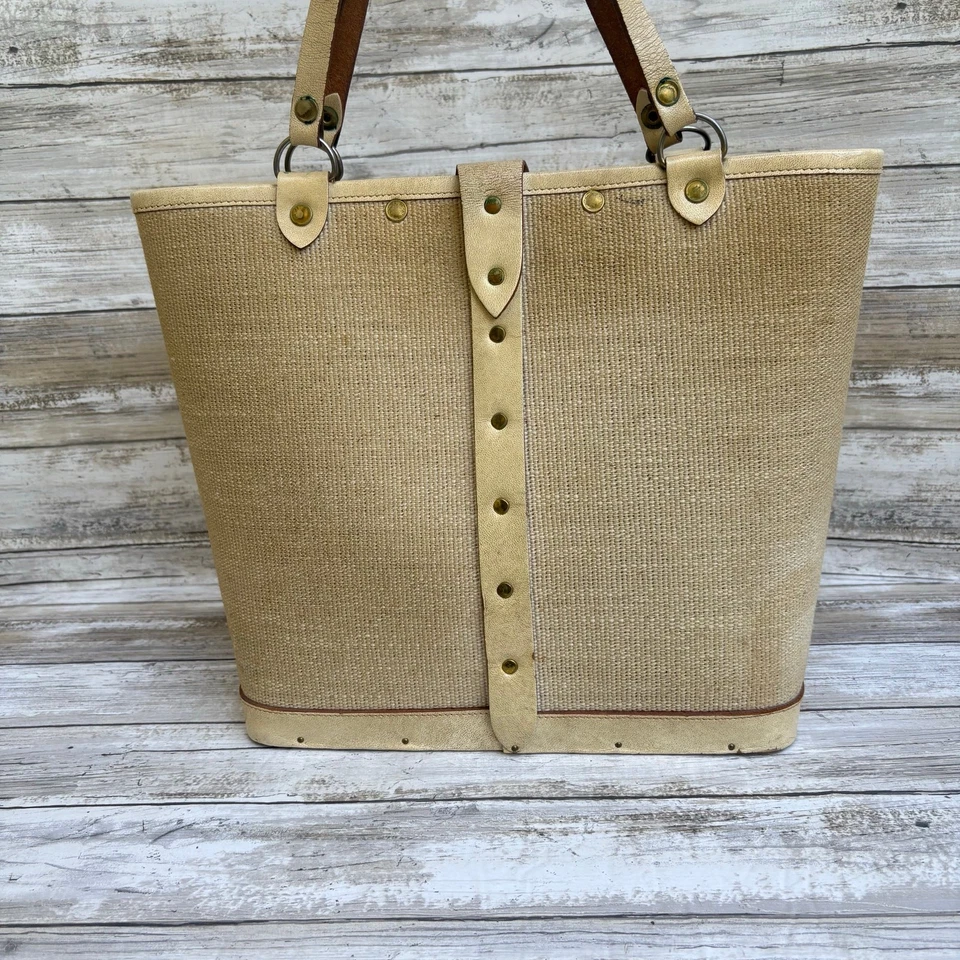 Cartera De Colección Enid Collins of Texas Fiesta del Sol Lona Madera Joyas Sol Celestial Foto 2 de 4