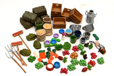 Grosses Schleich Horse Club Konvolut #1 Futter, Deko, Eimer, Zubehör +50 Teile