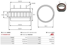 AS-PL Freilaufgetriebe, Starter SD6060 für SUBARU
