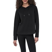 DKNY Woman's Lightweight Buttery Soft Tech Waffle Pullover Hoodie - S 4-6