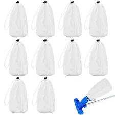 Pool Vacuum Filter Bags Pool Vacuum Cleaner Replace Bags 10 Pieces Natural