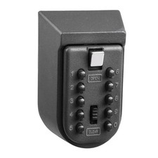 Outdoor High Security Wall Mounted Push Button Key Safe Box Lock 3 to 10 Digit