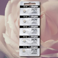 5 x Fresh Stock Watch Silver Oxide Batteries 364/363 SR621SW Battery