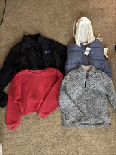 LOT of winter jackets, vest. pullover, zip up...