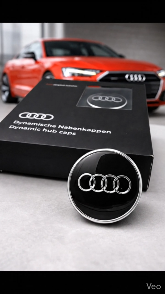 AUDI A7 Dynamic Centre Wheel Caps 61mm Set of 4 | eBay UK
