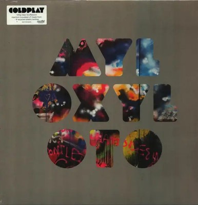 LP Coldplay Mylo Xyloto CLEAR VINYL, PET, INJECTION-MOULDED, 140G NEW OVP